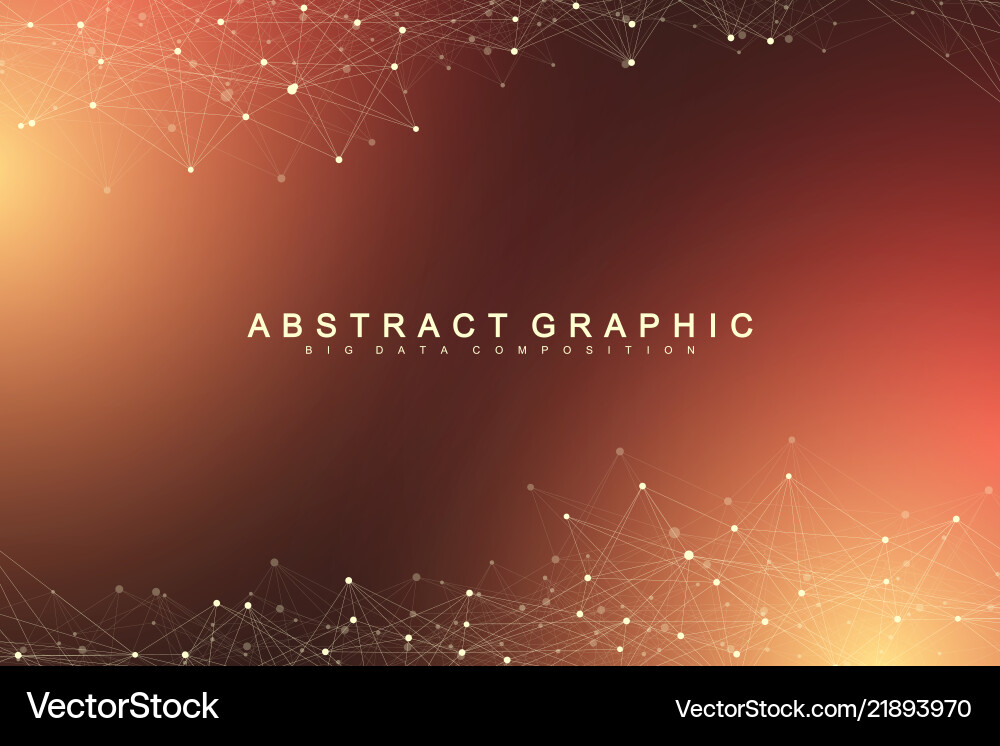 Big data visualization graphic abstract Big data visualization graphic abstract vector image