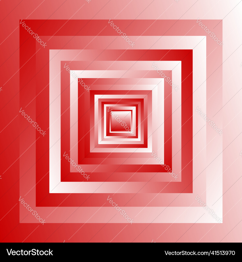 Geometric square design shape with random shaded Vector Image