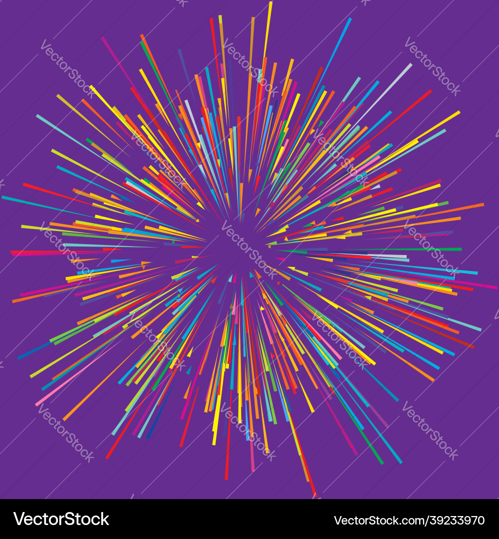 Radial radiating dynamic rays beams lines Radial radiating dynamic rays beams lines vector image