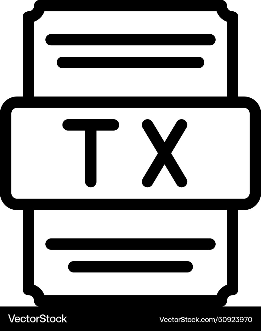 Thmx icons file type spreadsheet files document Vector Image