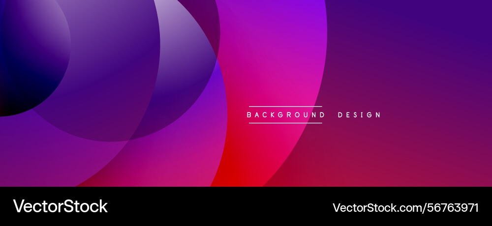 Abstract vibrant background overlapping circles Abstract vibrant background overlapping circles vector image