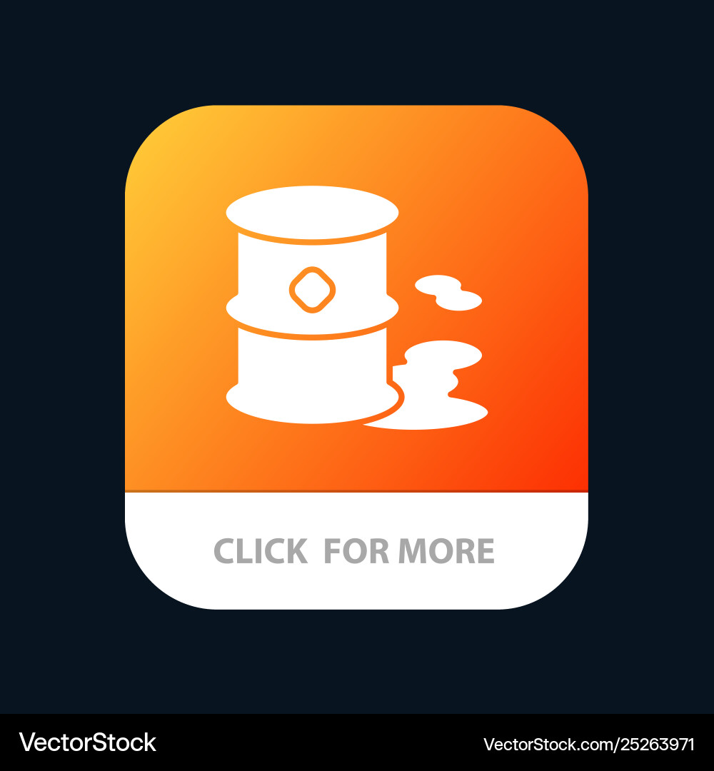 Barrels environment garbage pollution mobile app Barrels environment garbage pollution mobile app vector image