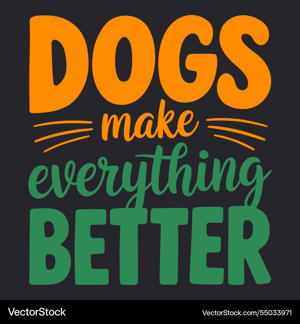 Hunde sind meine Lieblings-Art von Menschen feiern Hunde sind meine Lieblings-Art von Menschen feiern vektorbild