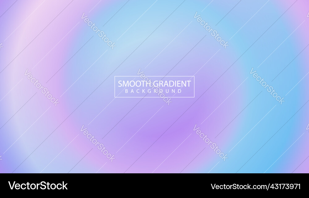 Smooth gradient background with soft colors vector image