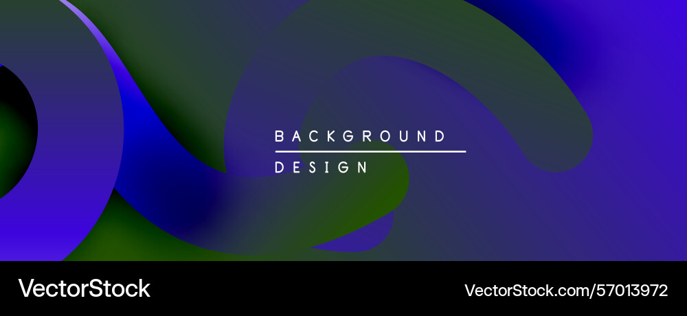 Abstract gradient background smooth curves dark Abstract gradient background smooth curves dark vector image