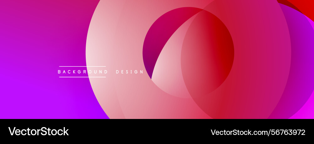 Abstract vibrant layers create flowing gradient Abstract vibrant layers create flowing gradient vector image