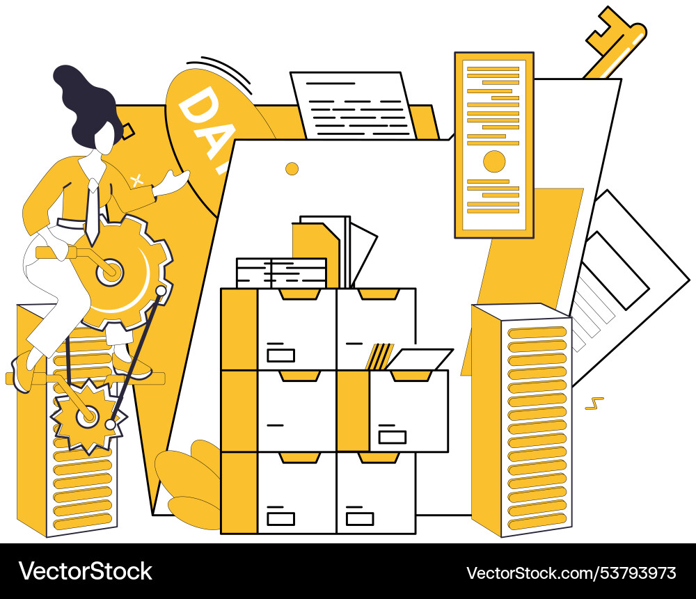 Data integration combine alchemy Data integration combine alchemy vector image