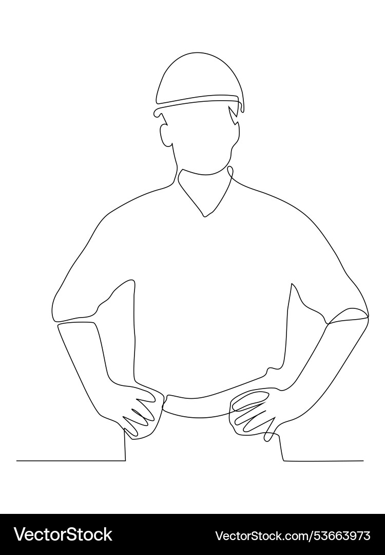 Foreman constructor engineer Foreman constructor engineer Vector Image