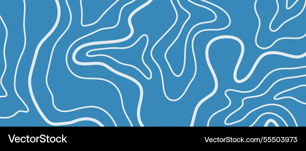 Topography map background wavy abstract pattern Topography map background wavy abstract pattern vector image