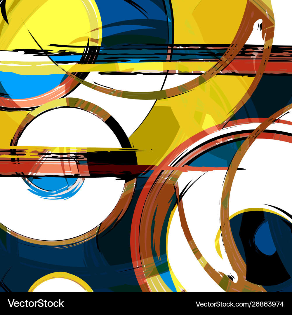 Abstract color pattern in graffiti style quality Abstract color pattern in graffiti style quality vector image