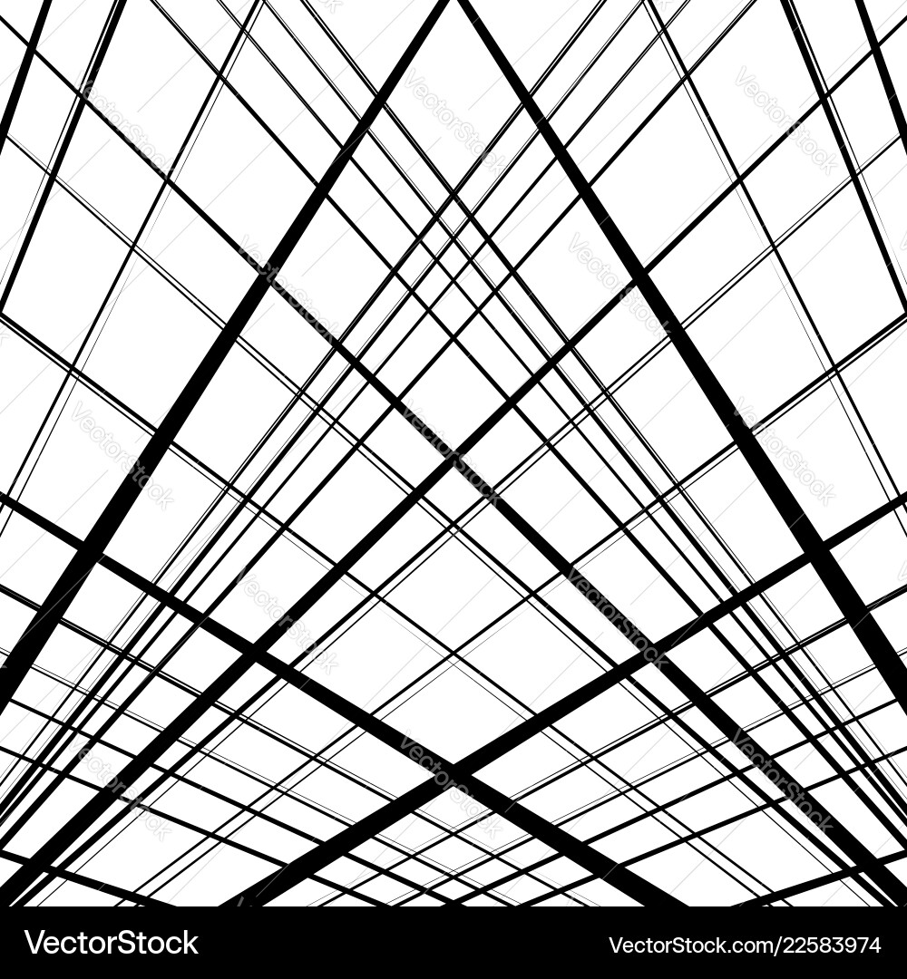 Pattern of irregular random lines black and white Pattern of irregular random lines black and white vector image