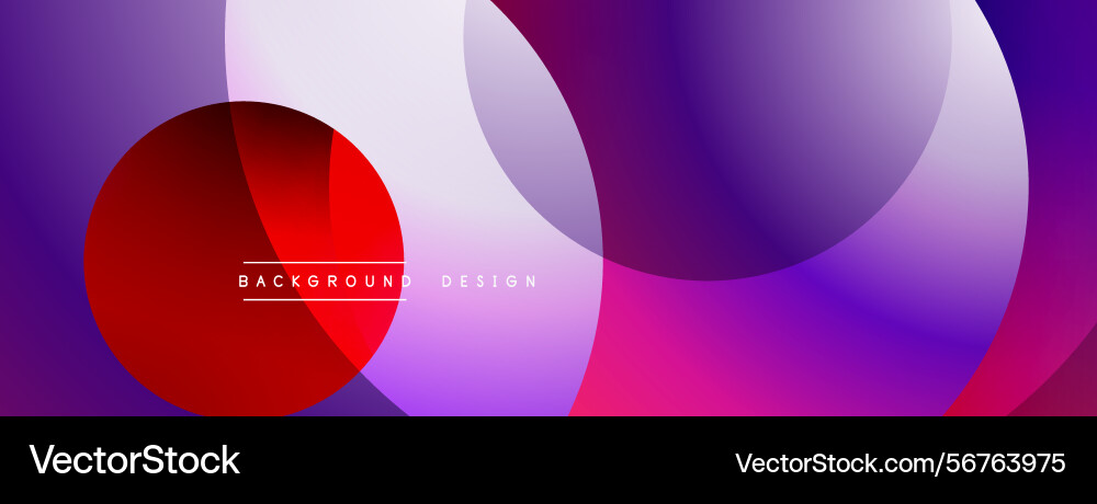 Abstract background features overlapping circles Abstract background features overlapping circles vector image