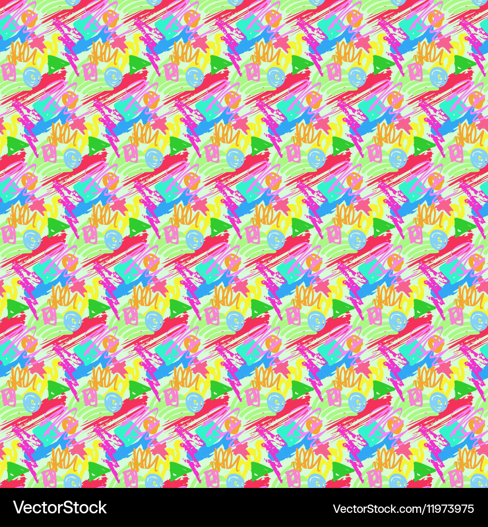 Abstract background seamless pattern Vector Image