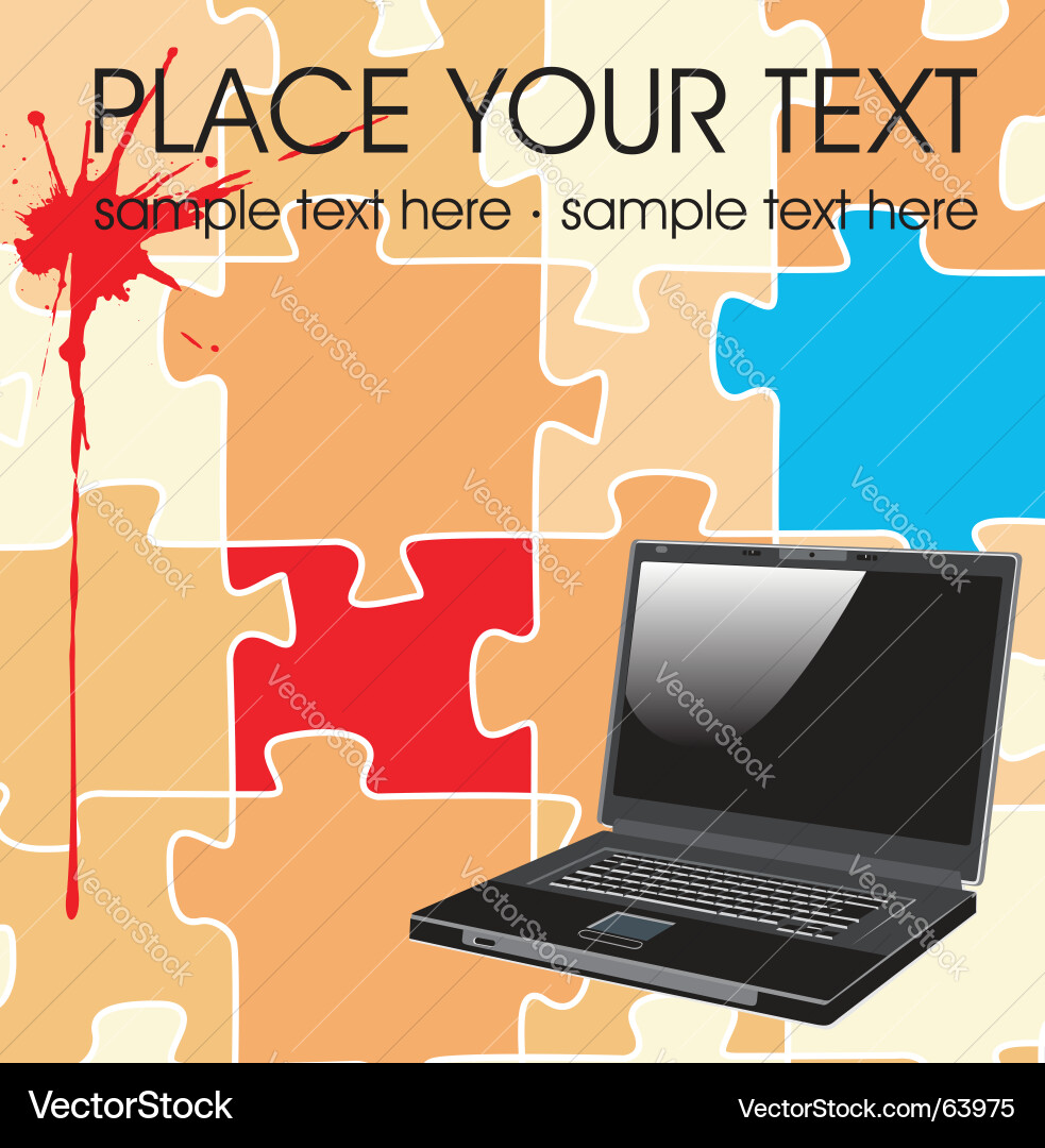 Notebook vector image