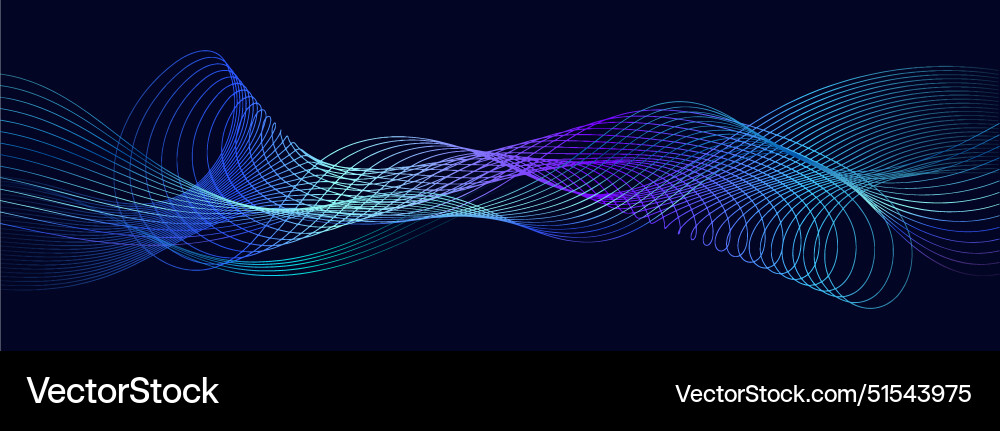 Shapes created with lines in the space Shapes created with lines in the space Vector Image