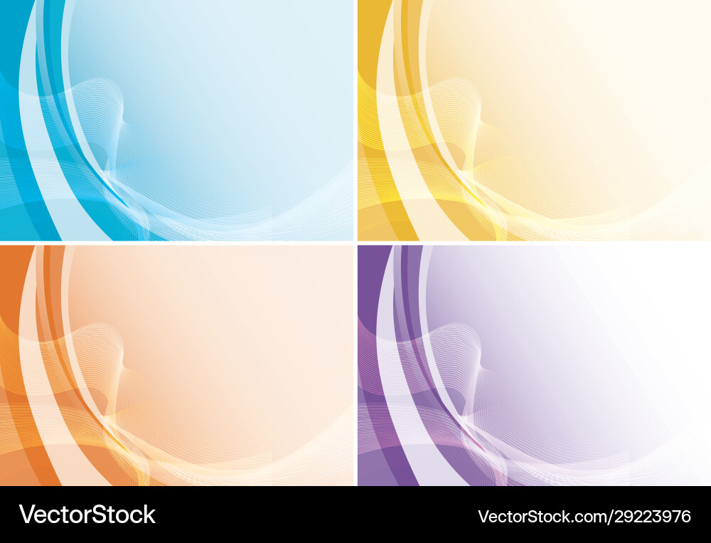 Background template with abstract patterns Vector Image
