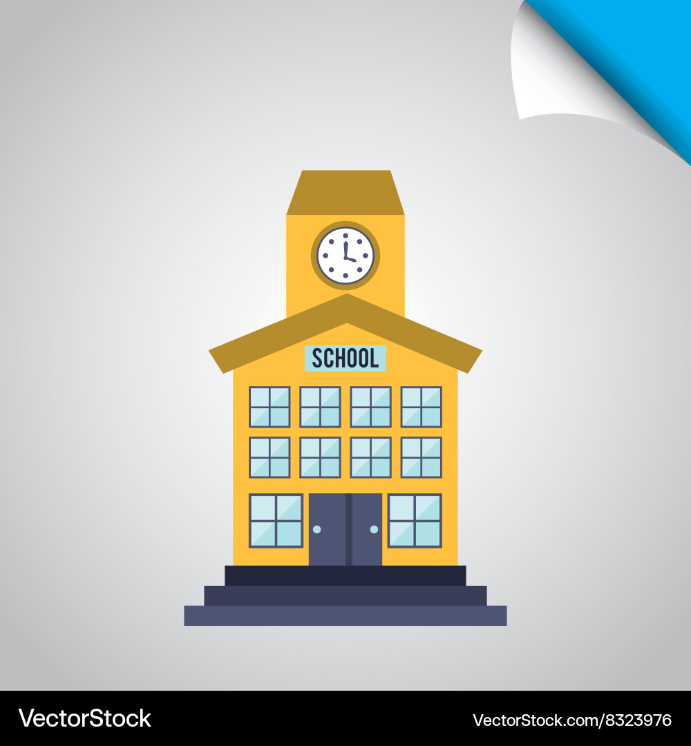 Building front design vector image