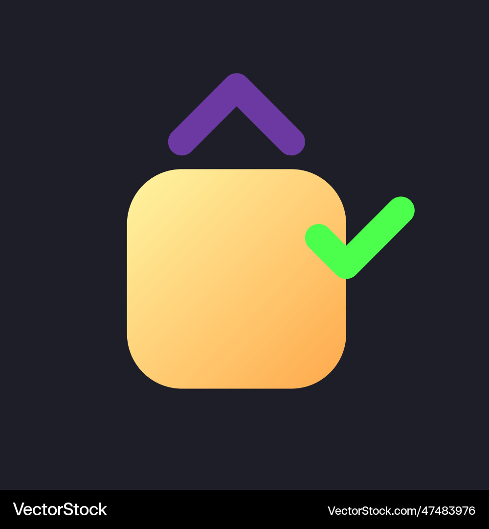 Jump animation applying flat gradient fill ui Jump animation applying flat gradient fill ui vector image