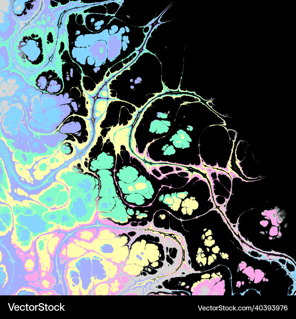 Psychedelic abstract pattern marbling style Psychedelic abstract pattern marbling style Vector Image