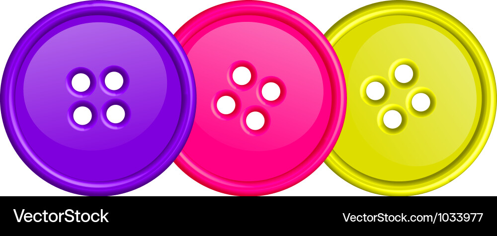 Buttons Vector Image