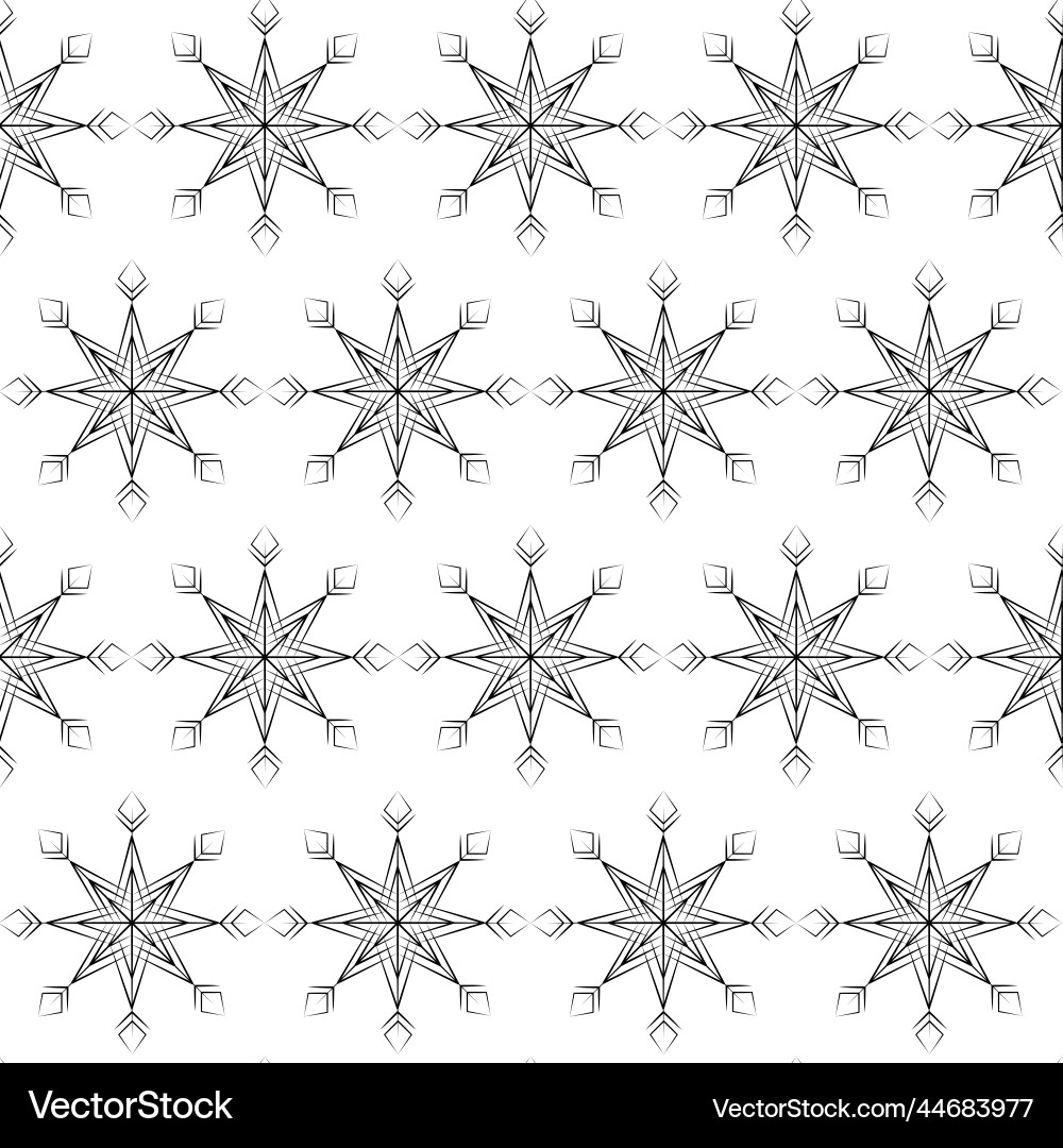 Endless pattern of outline drawing abstract Endless pattern of outline drawing abstract vector image