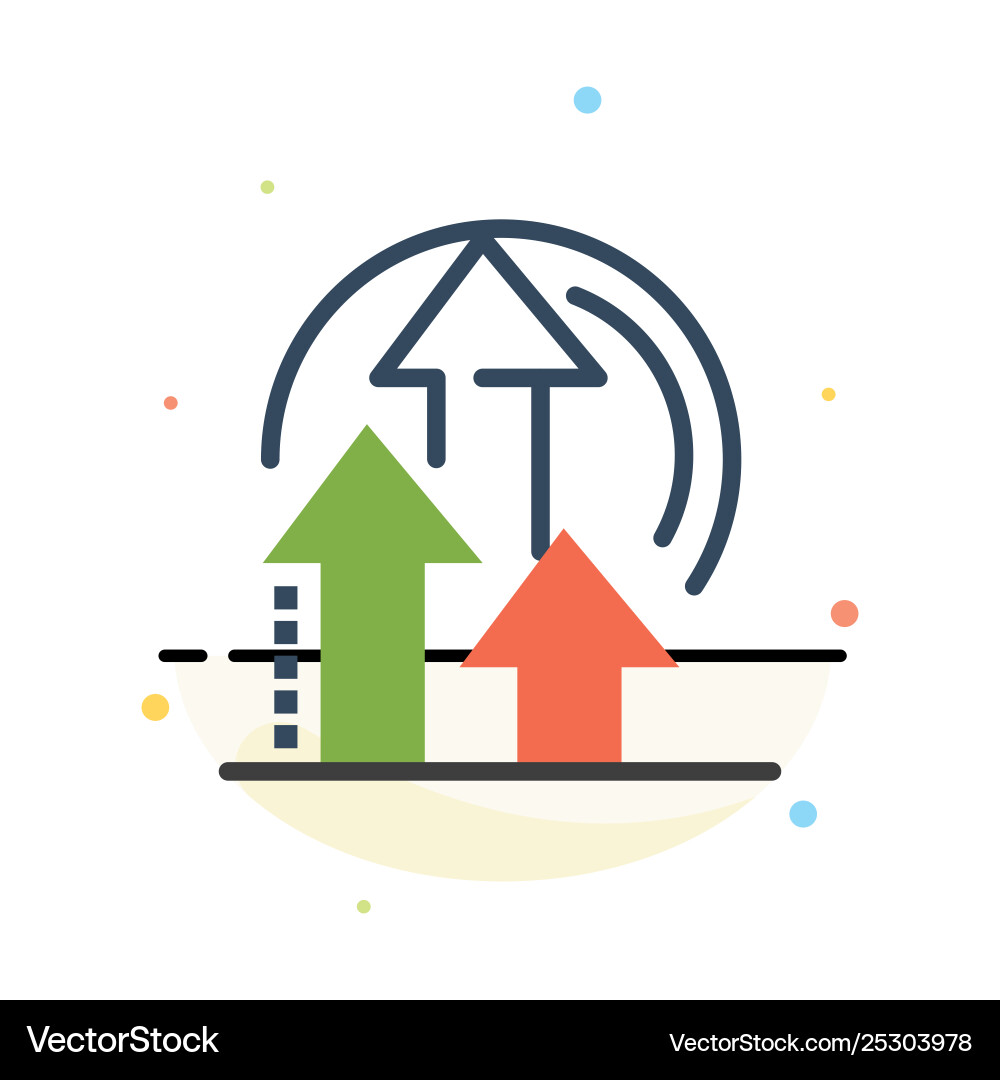 Management method performance product abstract vector image
