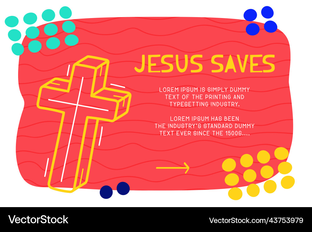 Abstract landing page pattern with different Vector Image