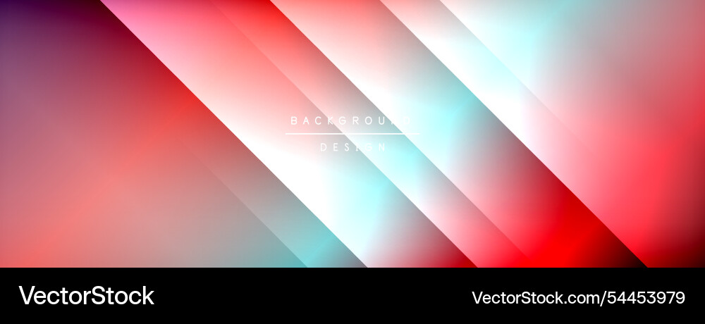Colorful gradient with lines made of shadow Vector Image