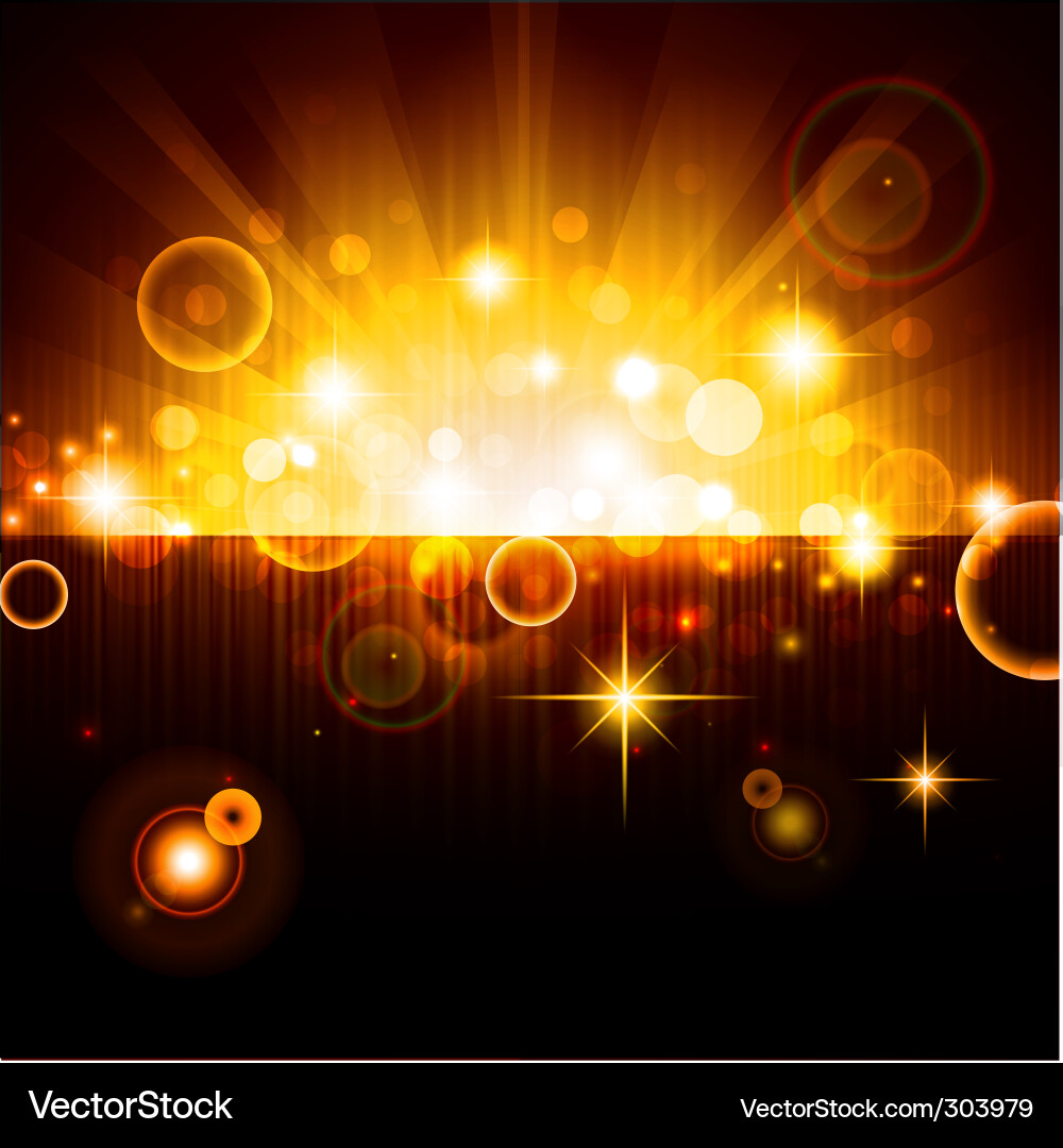 Dynamic Light Burst Background Vector Image