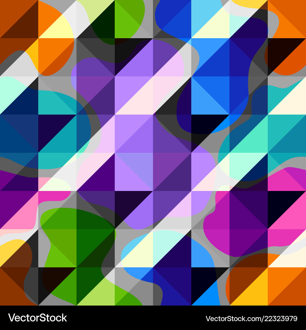 Hounds-tooth pattern in abstract low poly Hounds-tooth pattern in abstract low poly Vector Image