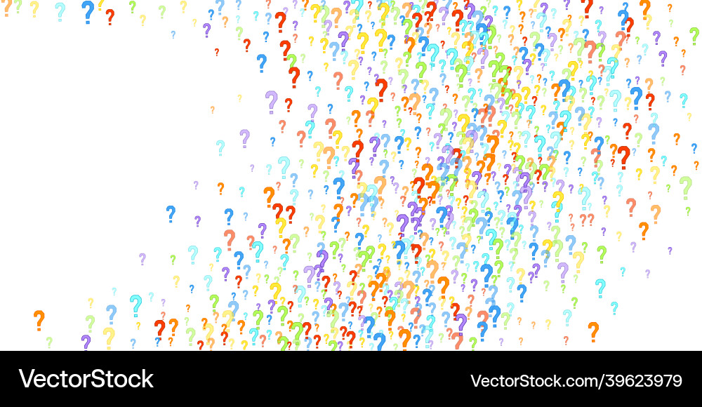 Question marks quiz doubt survey faq public poll Question marks quiz doubt survey faq public poll vector image