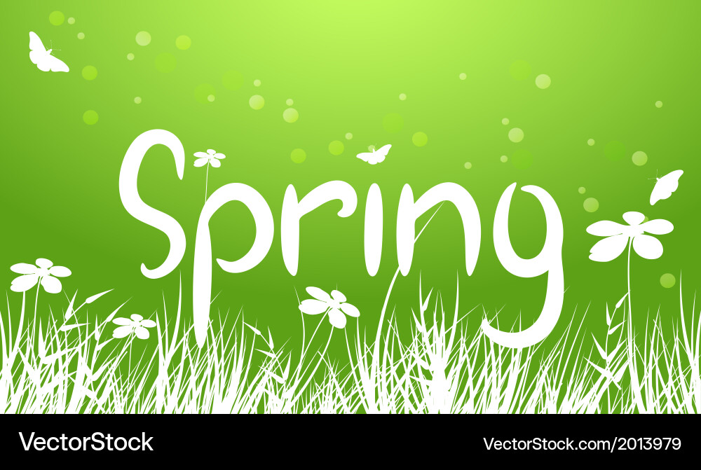Spring background Vector Image