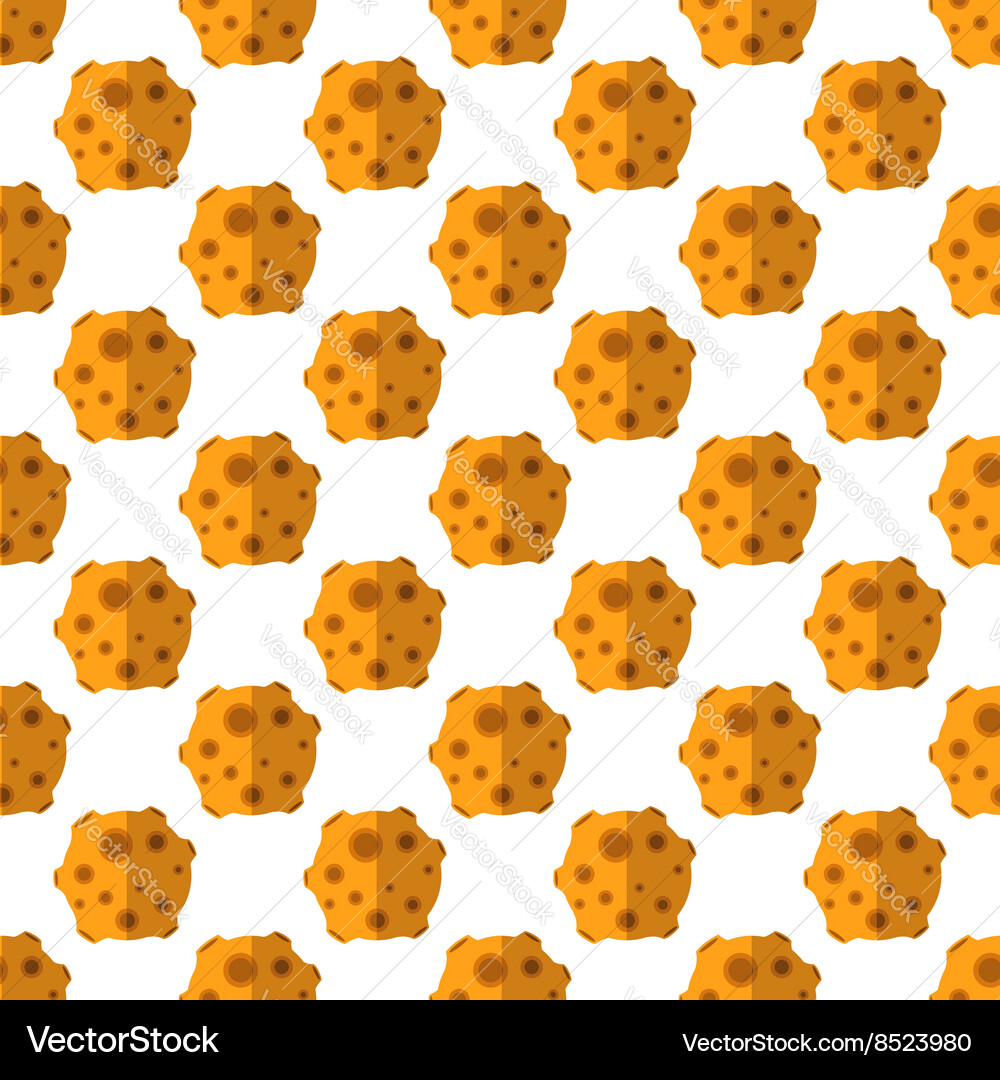 Meteorite pattern seamless vector image