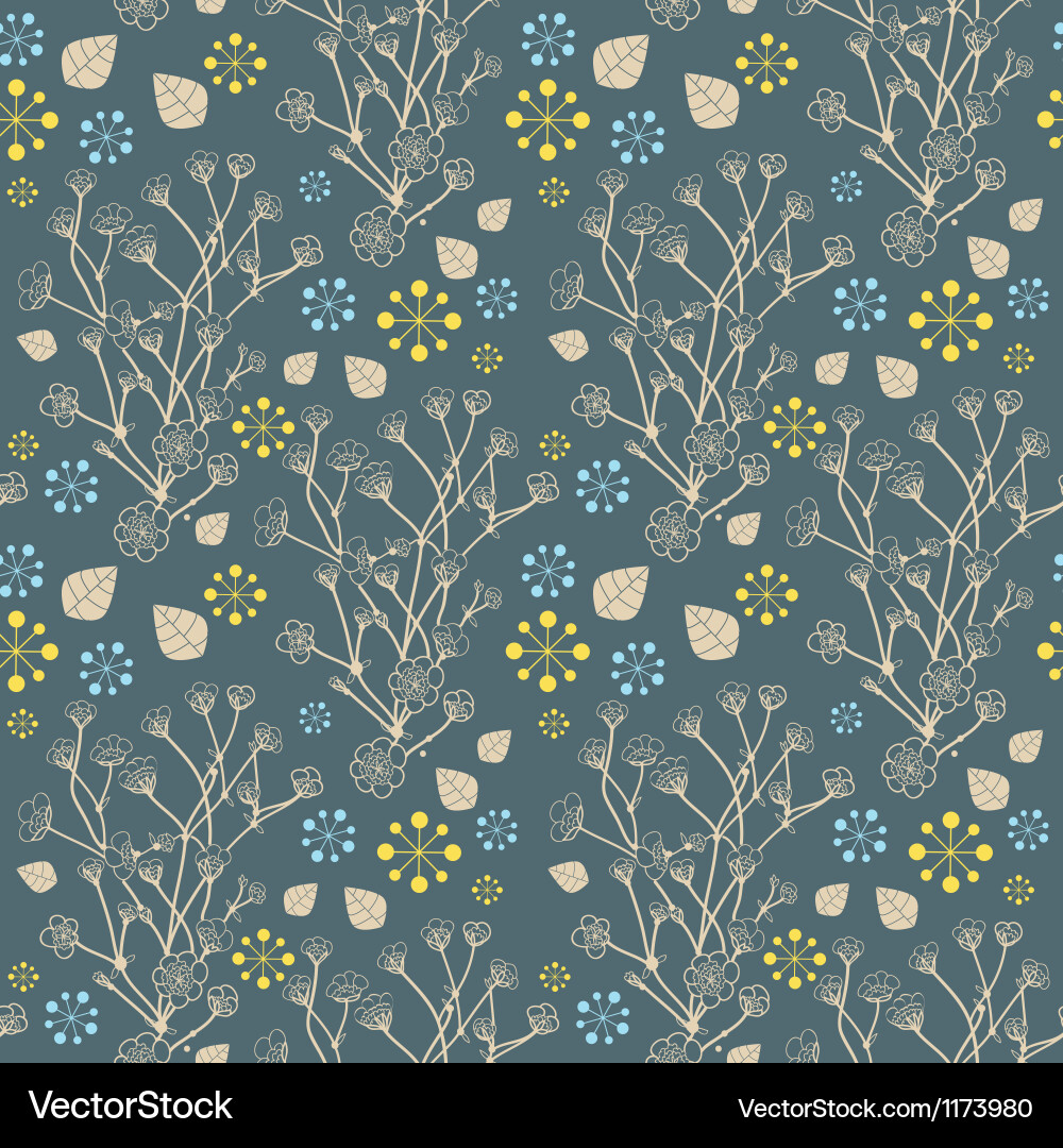 Seamless natural background Royalty Free Vector Image
