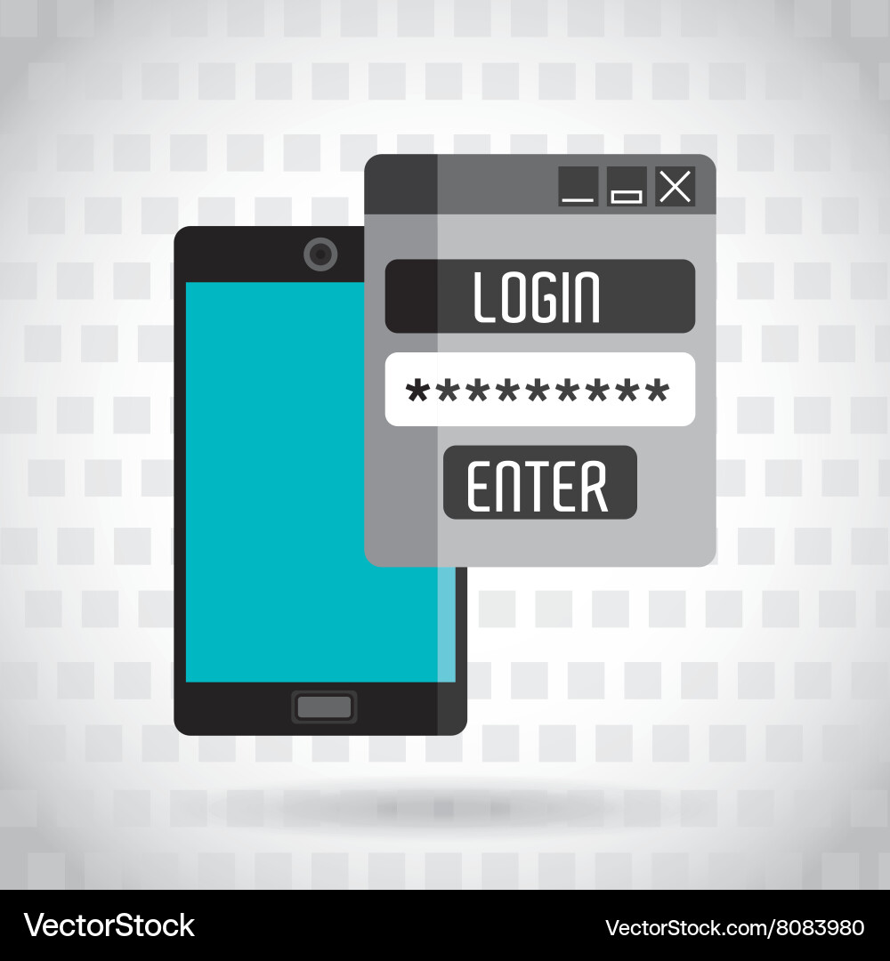 Security system design vector image