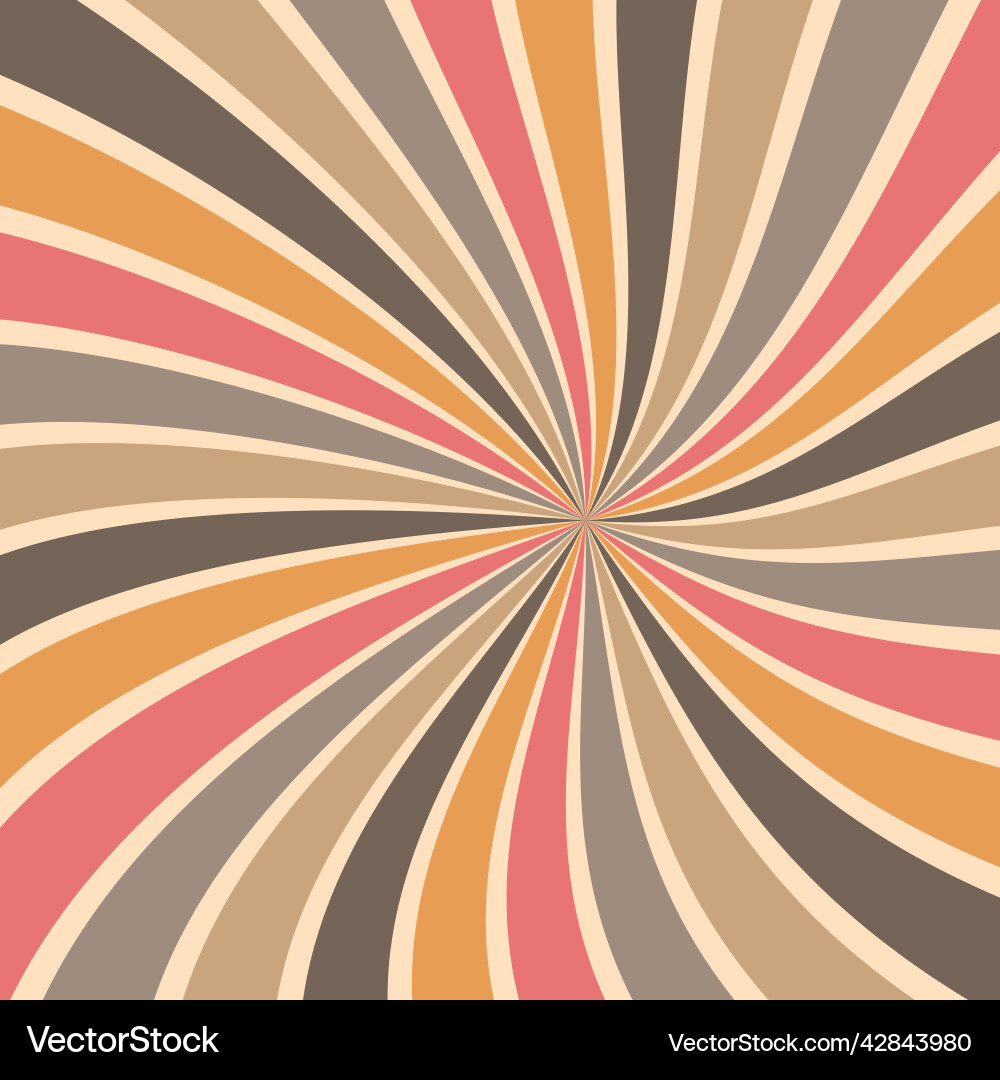Sunburst background abstract summer retro pattern Sunburst background abstract summer retro pattern vector image