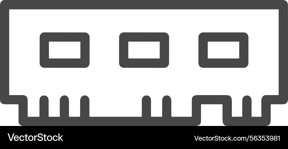 Computer icon symbol image Vector Image