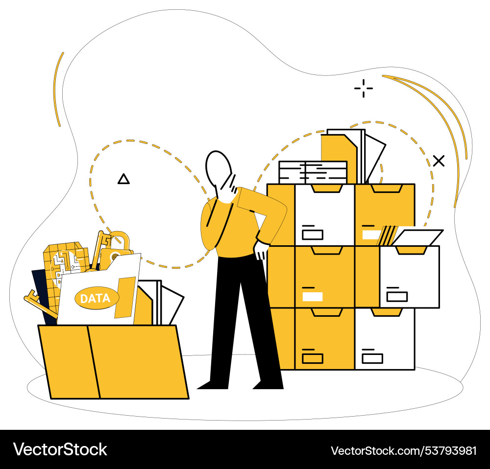 Data science progress is symphony orchestrated vector image