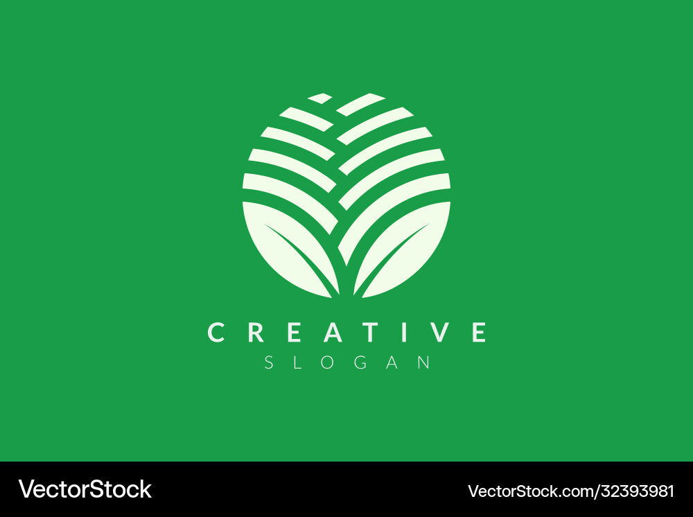 Design leaf various abstract shape minimalist Design leaf various abstract shape minimalist vector image