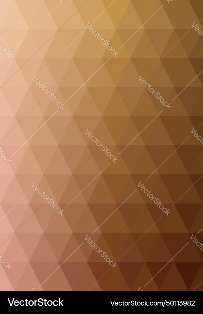 Background pattern triangle shape brown gradient Background pattern triangle shape brown gradient vector image