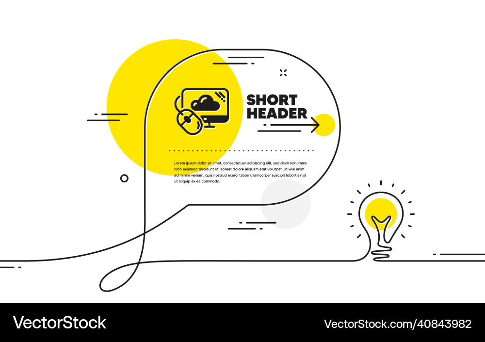 Cloud computing icon internet data storage sign Cloud computing icon internet data storage sign vector image