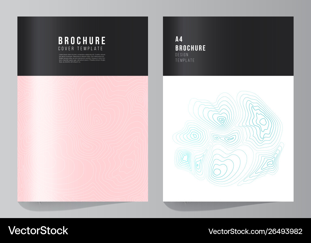 Editable layout a4 Editable layout a4 Vector Image