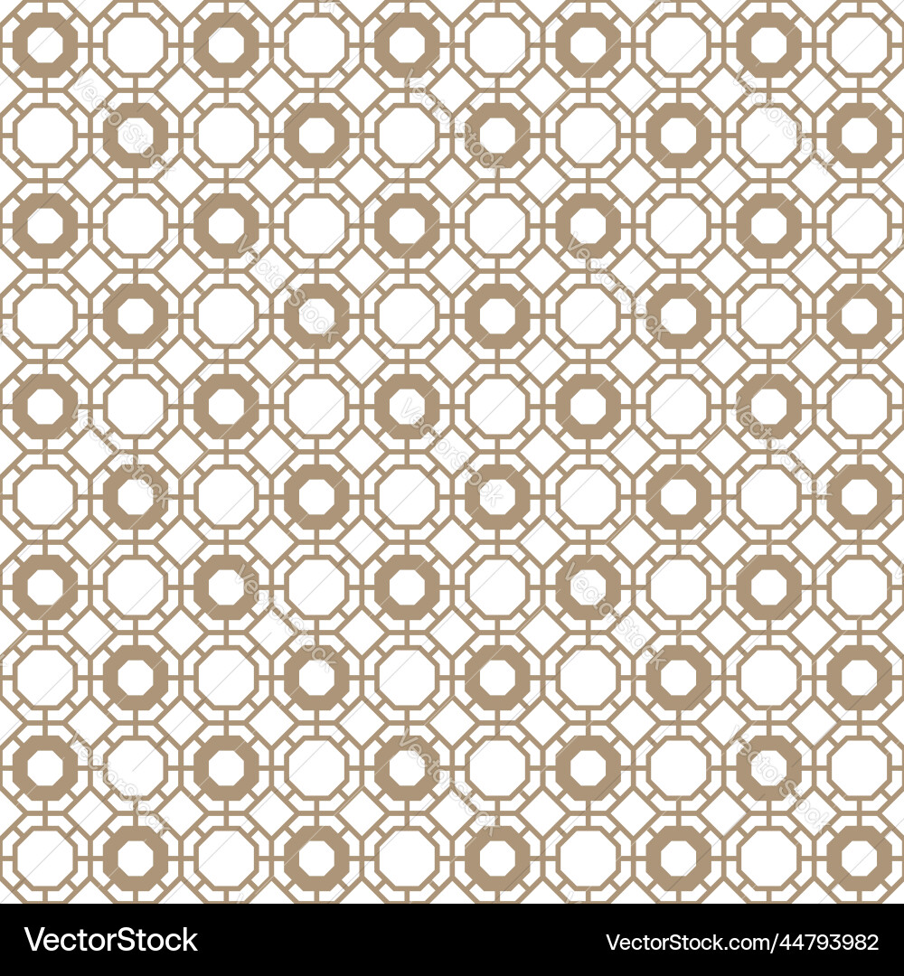 Elegant Octagonal Pattern Vector Image