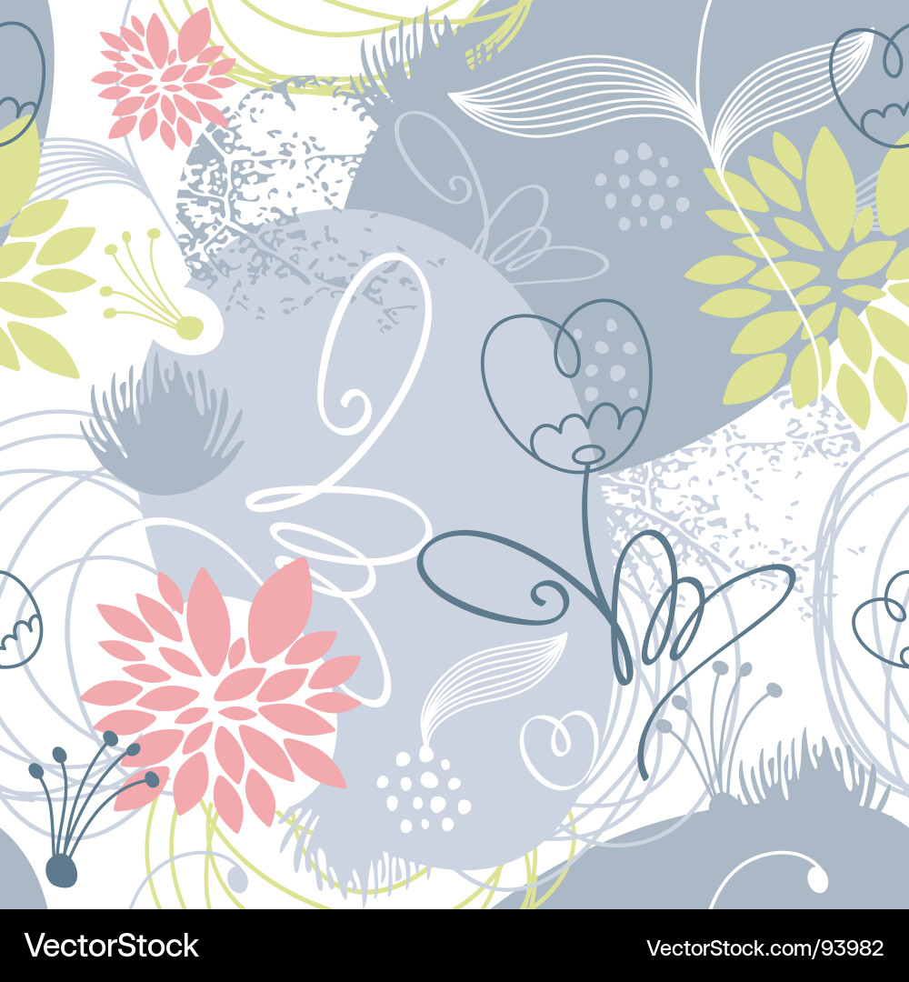 Floral Pattern Background vector image