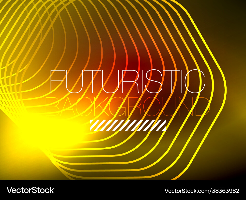 Neon color square shape lines abstract background Neon color square shape lines abstract background vector image