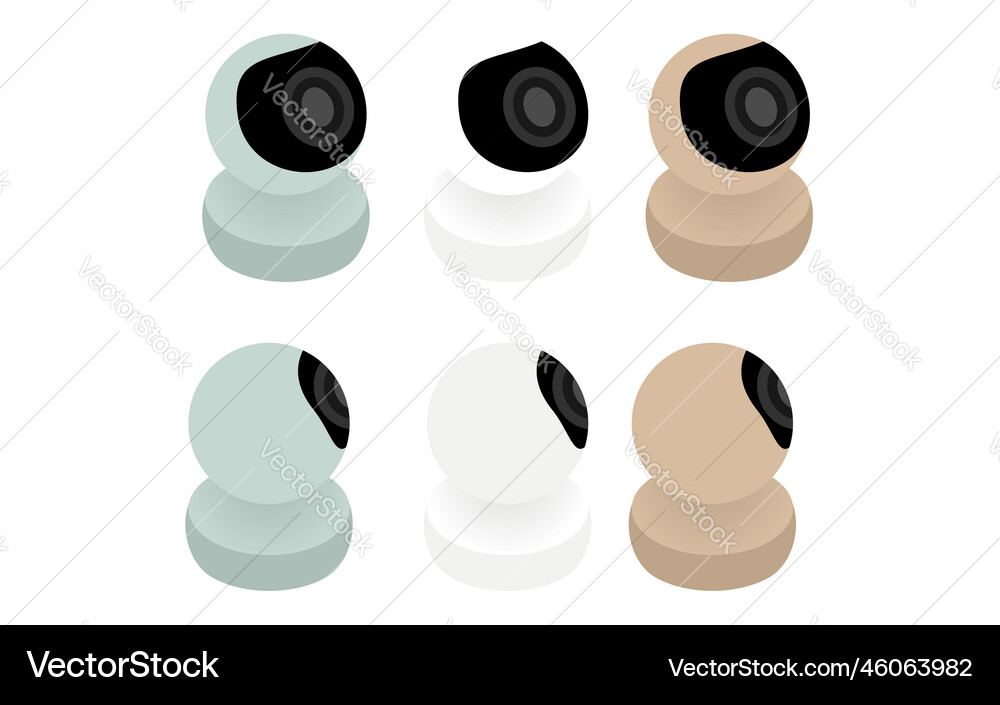 Remote-controlled camera used for watching service Remote-controlled camera used for watching service Vector Image