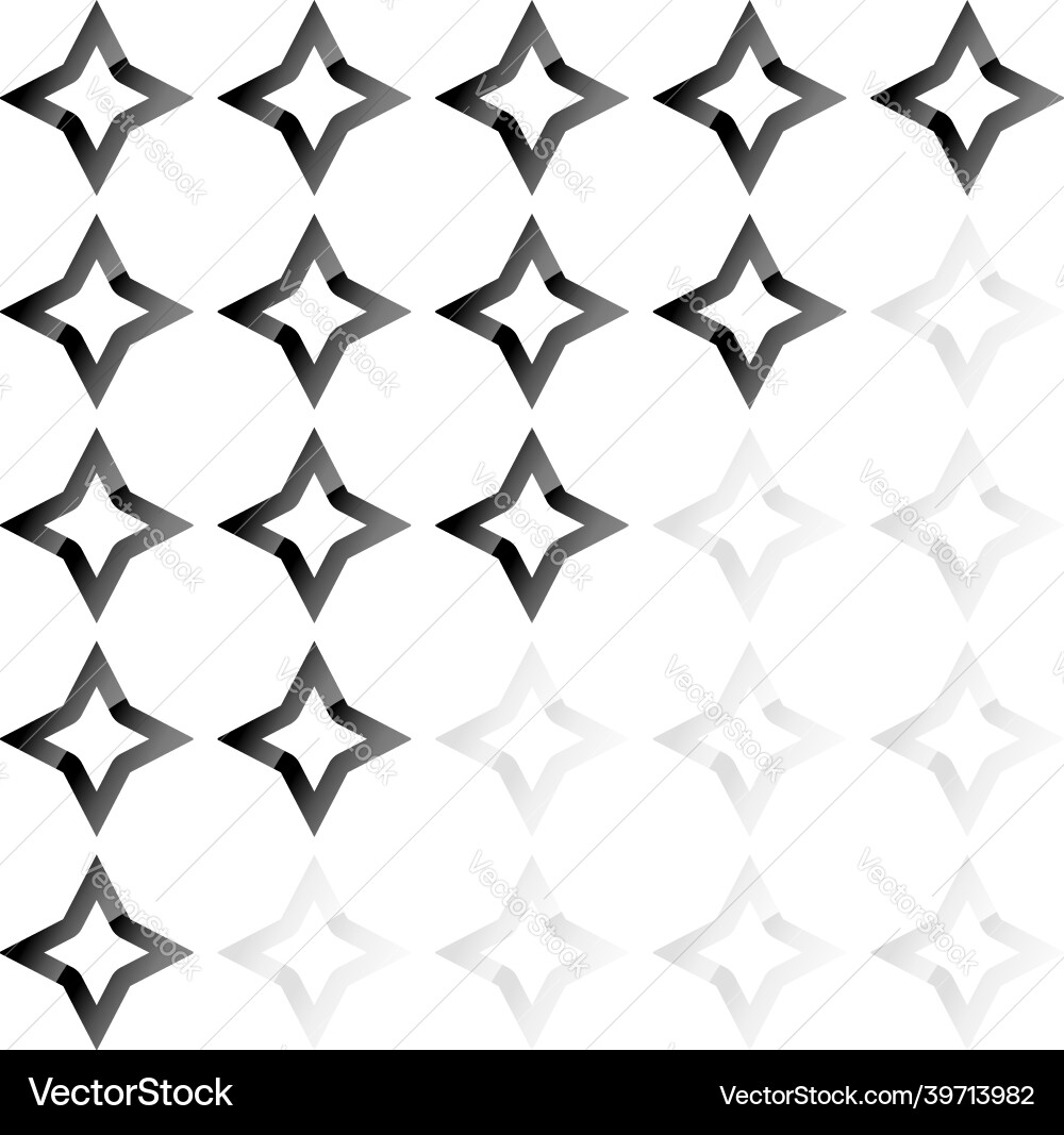 Star rating element reward quality level user Star rating element reward quality level user Vector Image