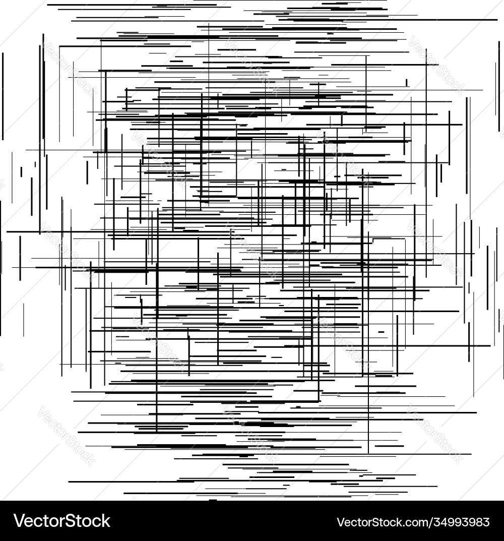 Irregular random lines harsh texture abrasion Irregular random lines harsh texture abrasion vector image