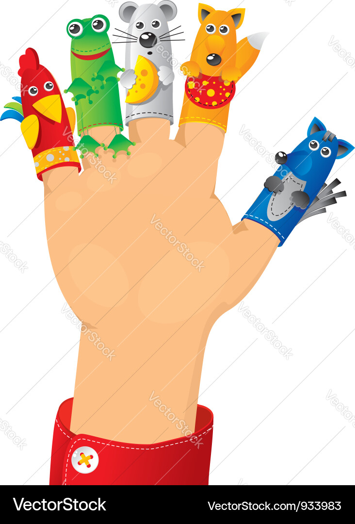 Puppet-show Vector Image