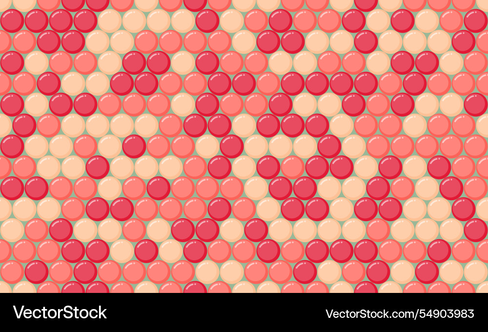 Stylish abstract pattern of overlapping pastel vector image